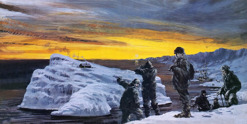 La sfortunata spedizione in Antartide da Graham Coton