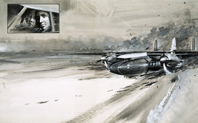 Lo schianto di un BEA Elizabethan all