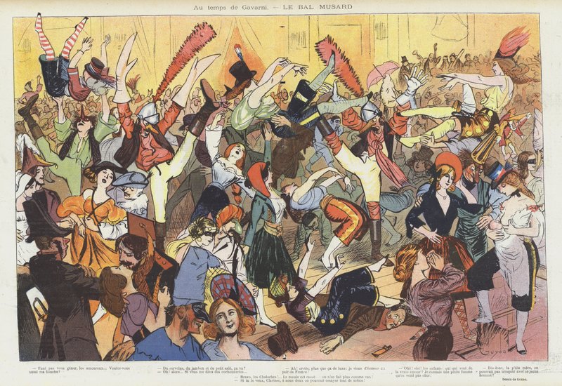 Illustrazione per Le Rire da Guillaume Le Barrois dOrgeval