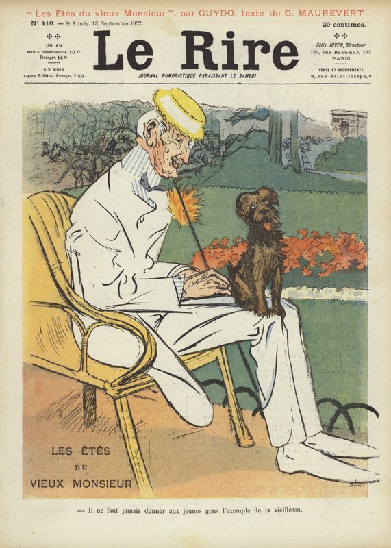 Illustrazione per Le Rire da Guillaume Le Barrois dOrgeval