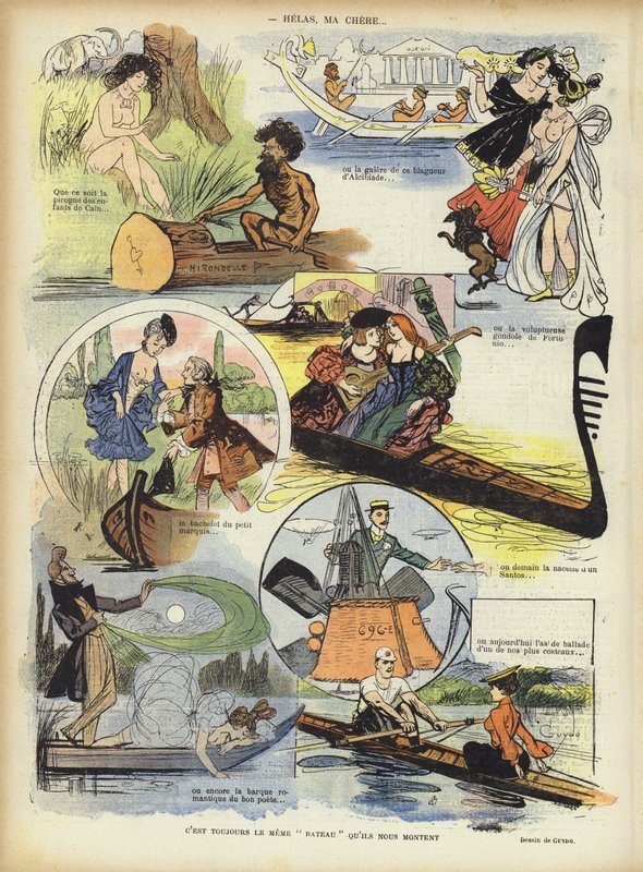 Illustrazione per Le Rire da Guillaume Le Barrois dOrgeval