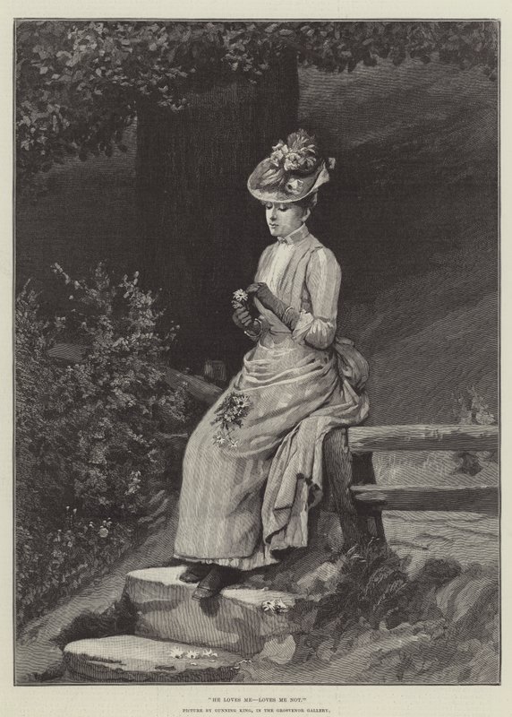 Mi ama, non mi ama, nella Grosvenor Gallery da Gunning King