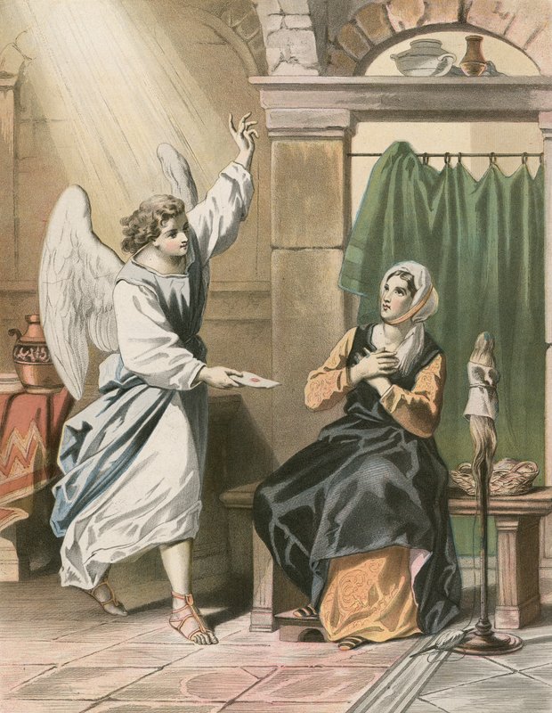 Cristiana riceve una Lettera dal Re da Gustav Bartsch