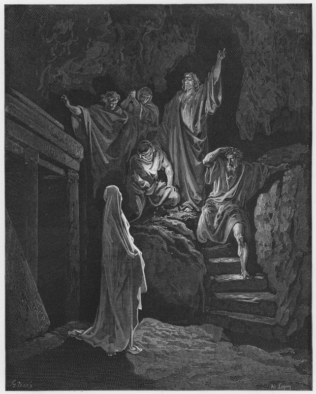 Resurrezione di Lazzaro da Gustave Dore