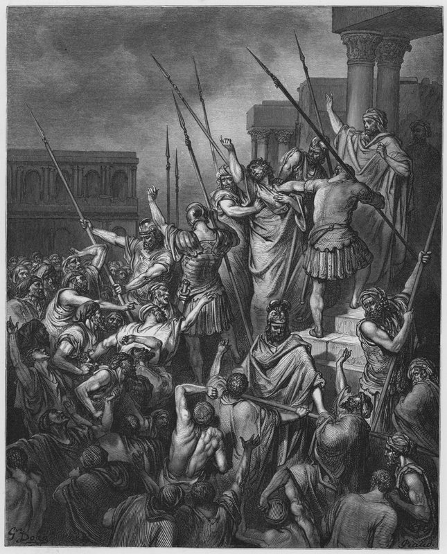 San Paolo salvato dalla moltitudine da Gustave Dore