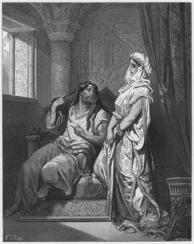 Sansone e Dalila da Gustave Dore