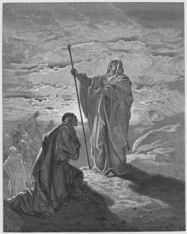 Samuele benedice Saul da Gustave Dore