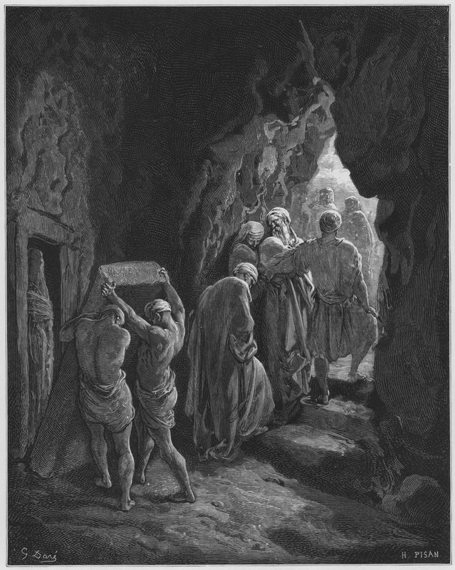 La sepoltura di Sara da Gustave Dore