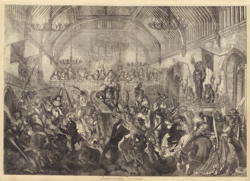 Il signore del disordine di Natale da Gustave Dore