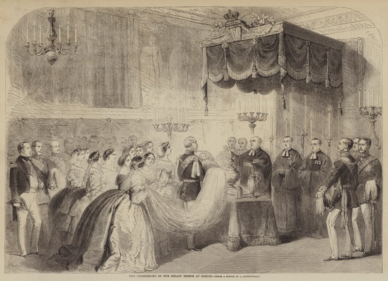 Il battesimo del principe infante a Berlino da Gustave Janet