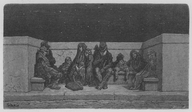 A La Belle Etoile da Gustave after Dore
