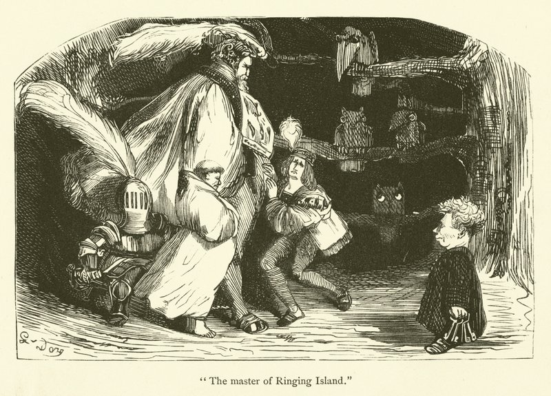 Illustrazione per le opere di Rabelais da Gustave after Dore