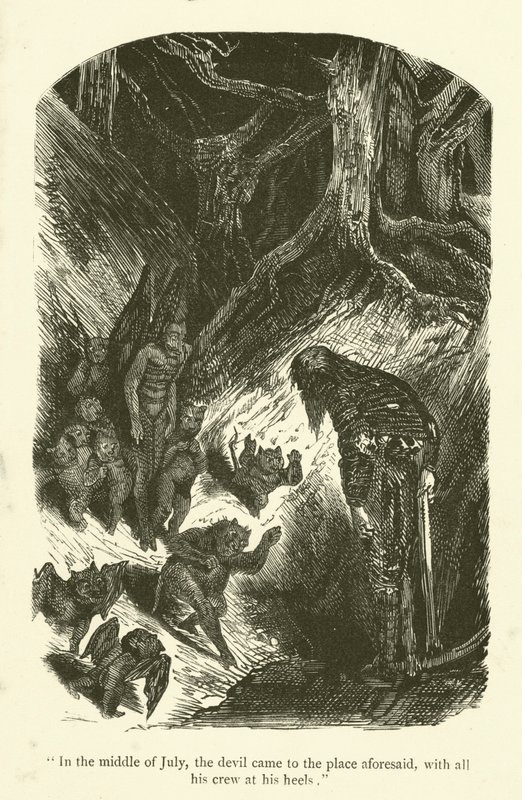 Illustrazione per le opere di Rabelais da Gustave after Dore