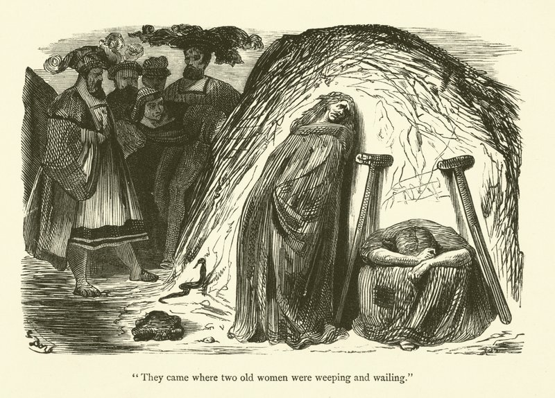 Illustrazione per le opere di Rabelais da Gustave after Dore