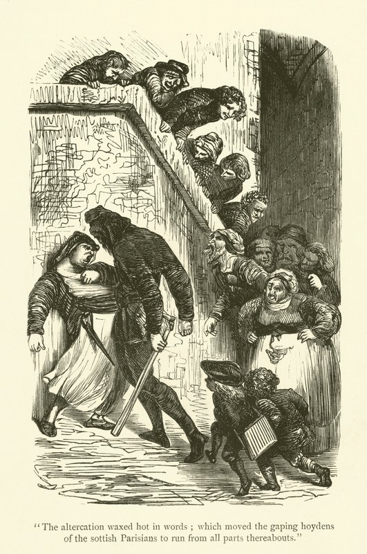 Illustrazione per le opere di Rabelais da Gustave after Dore