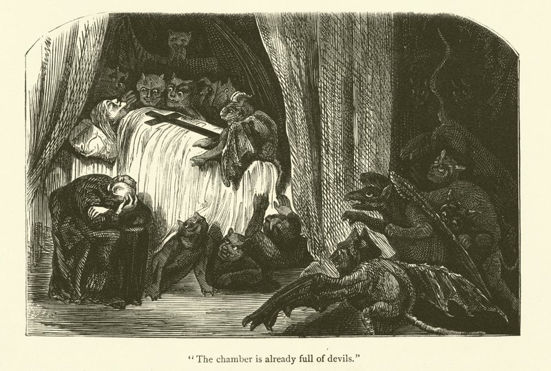 Illustrazione per le opere di Rabelais da Gustave after Dore