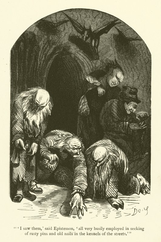 Illustrazione per le opere di Rabelais da Gustave after Dore