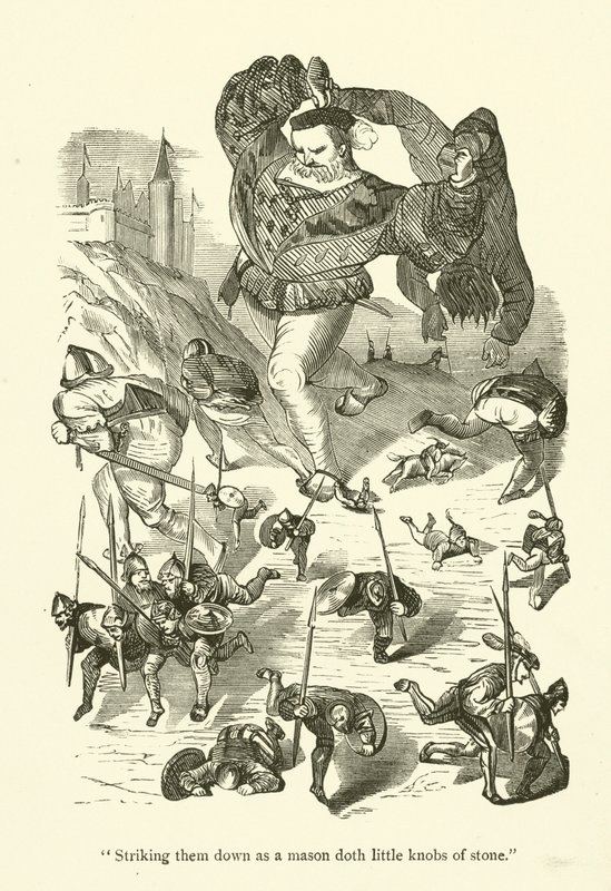 Illustrazione per le opere di Rabelais da Gustave after Dore