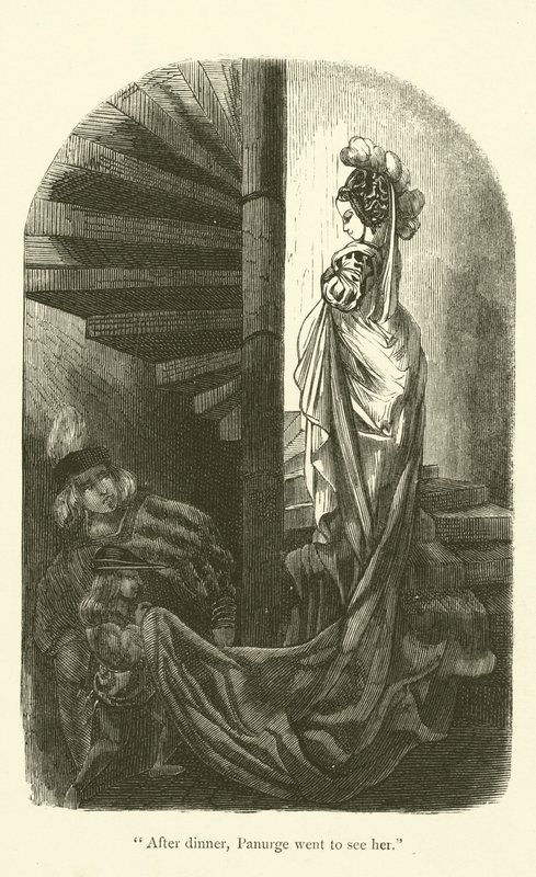 Illustrazione per le opere di Rabelais da Gustave after Dore