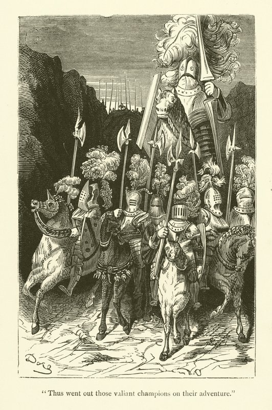 Illustrazione per le opere di Rabelais da Gustave after Dore