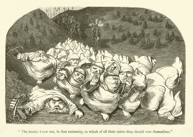 Illustrazione per le opere di Rabelais da Gustave after Dore