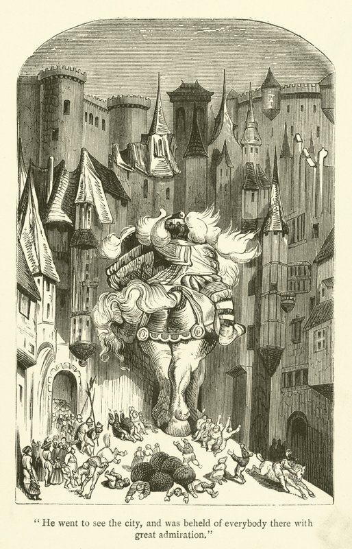 Illustrazione per le opere di Rabelais da Gustave after Dore