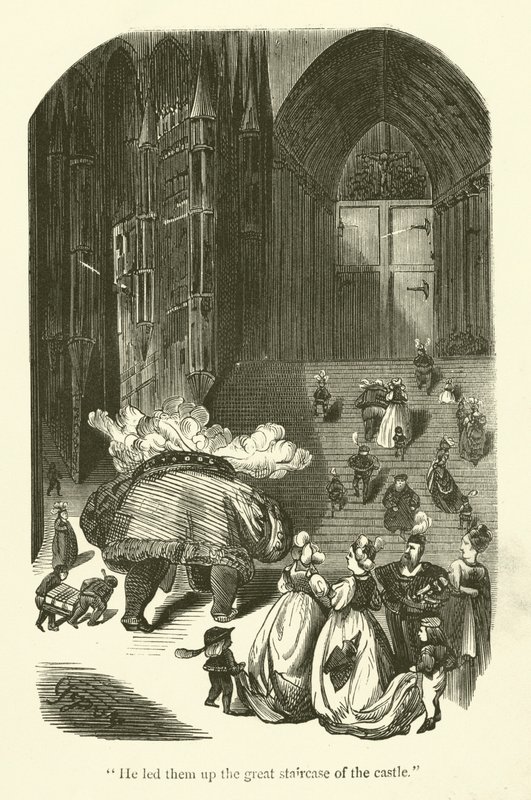 Illustrazione per le opere di Rabelais da Gustave after Dore
