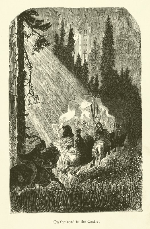 Illustrazione per le opere di Rabelais da Gustave after Dore