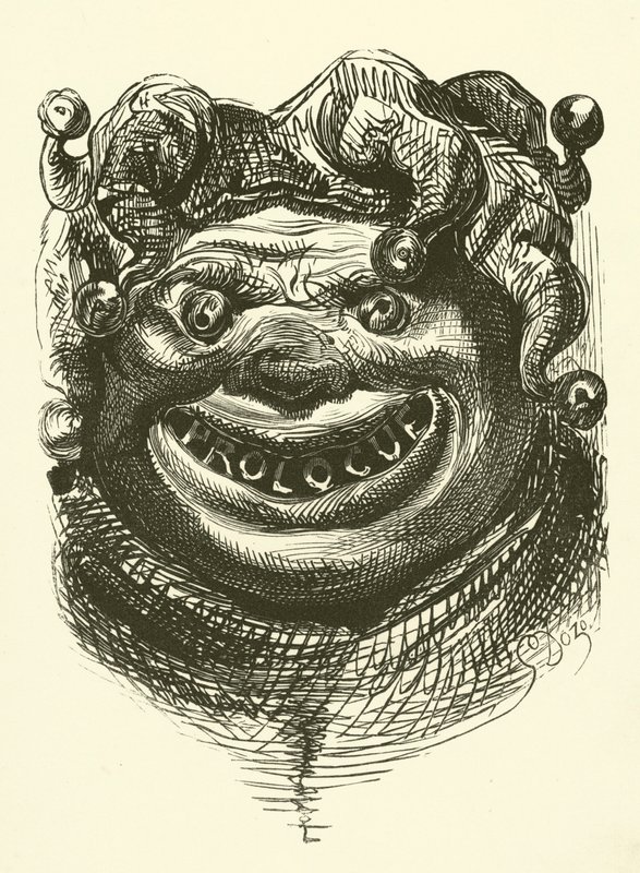 Illustrazione per le opere di Rabelais da Gustave after Dore
