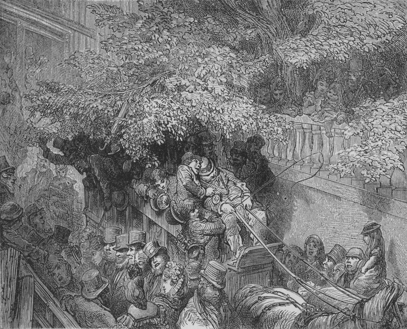 John Bull Dopo Aver Bevuto! da Gustave after Dore