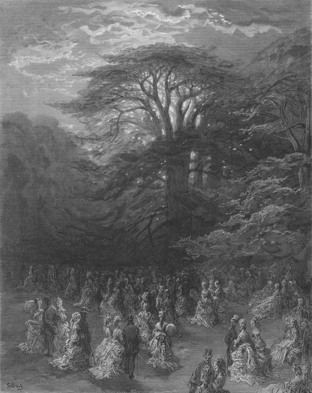 La Passeggiata da Gustave after Dore