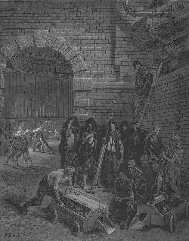 Il gas da Gustave after Dore