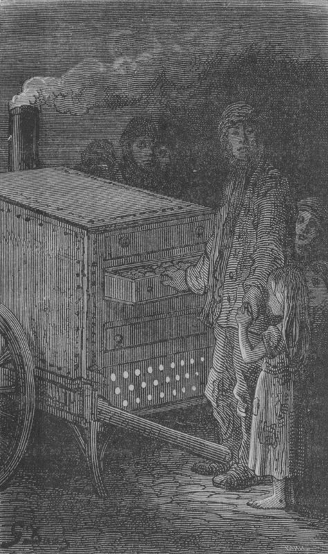 Il Venditore Di Patate Cotte da Gustave after Dore