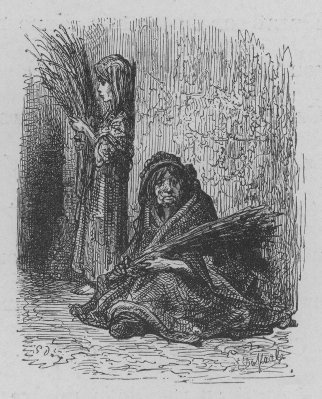 Venditrici Di Lavanda da Gustave after Dore