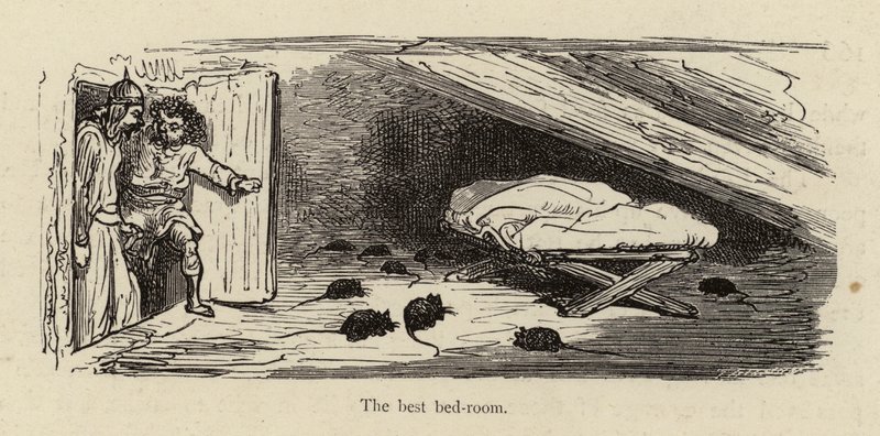 La migliore camera da letto da Gustave after Dore