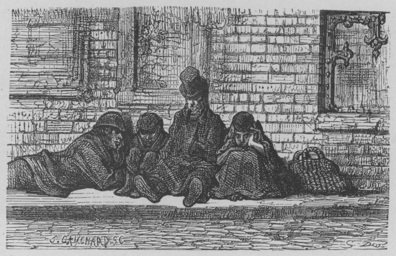 Una Famiglia da Gustave after Dore