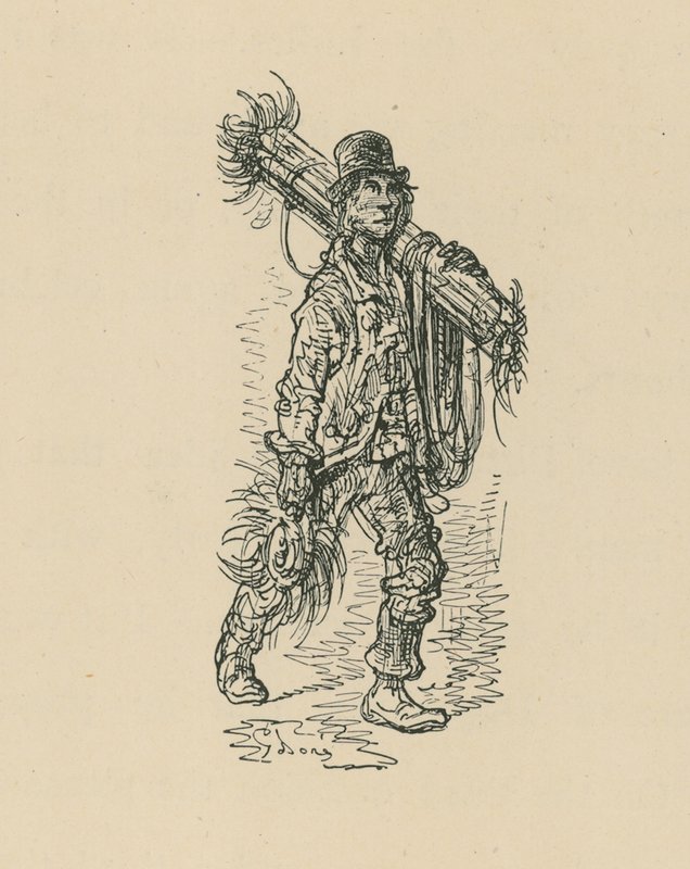 Uno spazzacamino da Gustave Dore