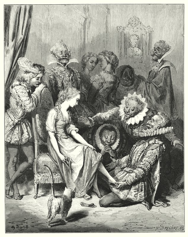 Cenerentola (incisione) da Gustave Dore