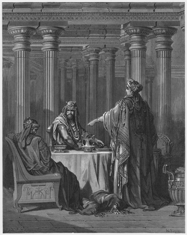 Ester accusa Aman da Gustave Dore