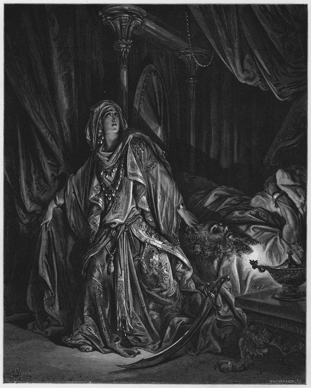 Giuditta e Oloferne da Gustave Dore