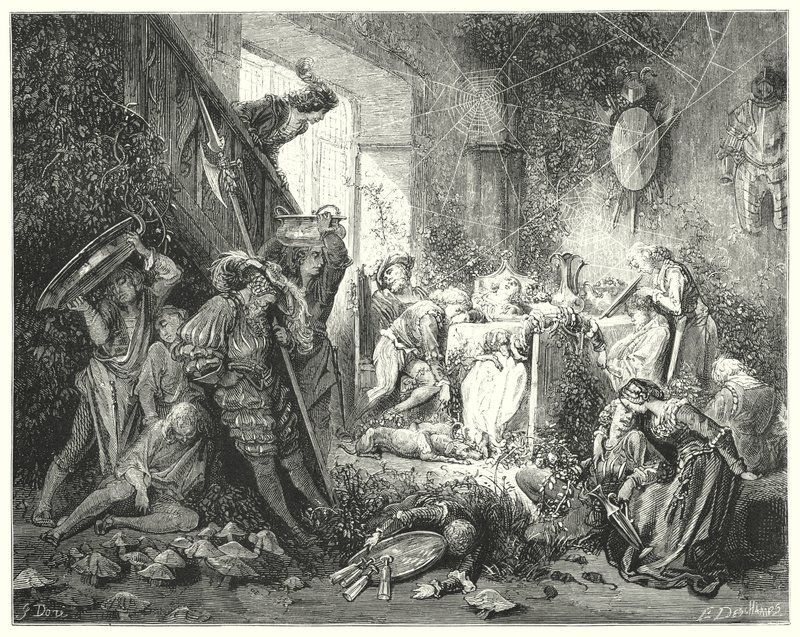 La Bella Addormentata da Gustave Dore
