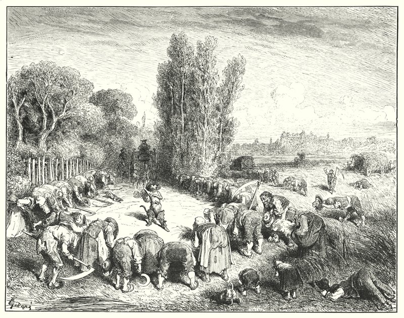 Il Gatto con gli Stivali da Gustave Dore