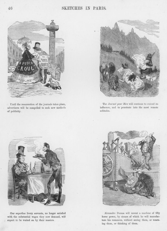 Schizzi umoristici e grotteschi di Gustave Doré da Gustave Dore