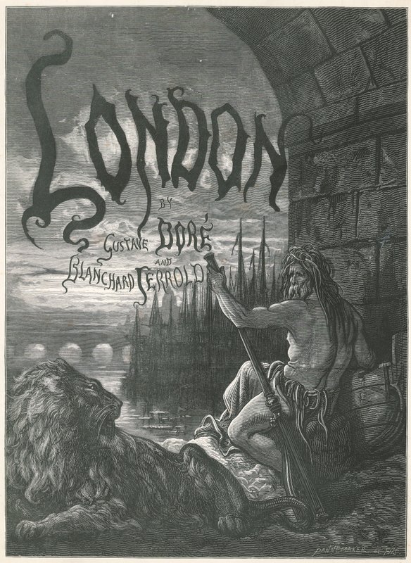 Pagina del titolo per Londra da Gustave Dore