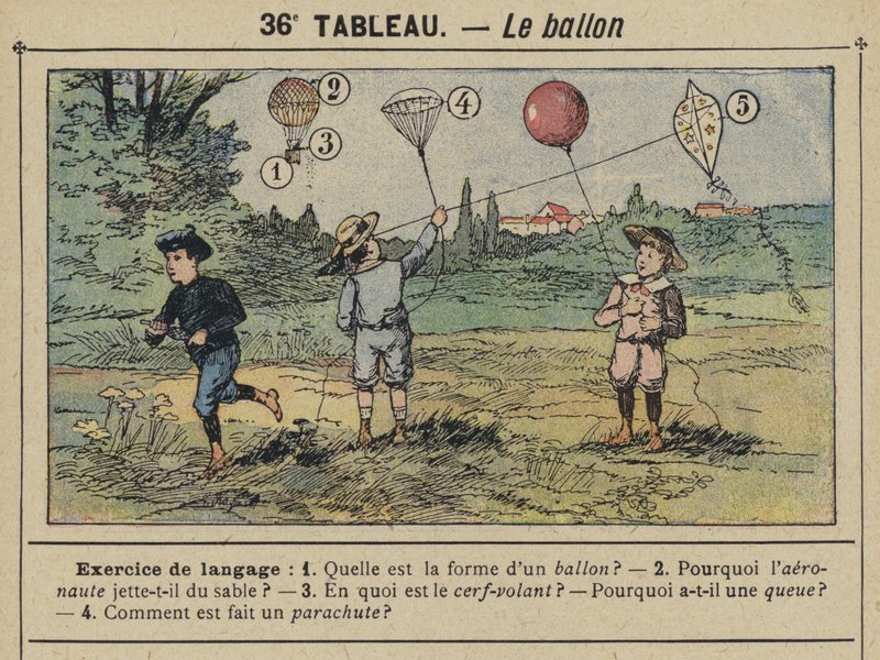Il pallone da Gustave Fraipont