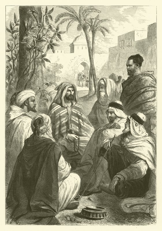 Il Narratore Arabo da Gustave Janet