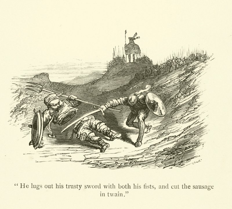 Illustrazione per le opere di Rabelais da Gustave after Dore