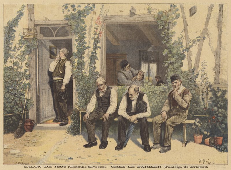 Dal barbiere da H. Brispot
