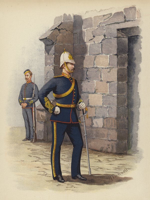 Artiglieria della guarnigione di Halifax da H. Bunnett