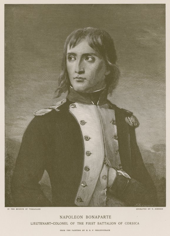 Tenente colonnello del primo battaglione di Corsica da H. E. Philippoteaux